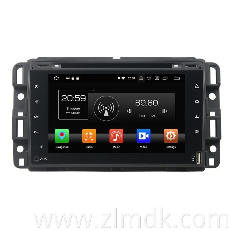 Android 8.1 GMC 2007-2012 Multimedia Player (1)